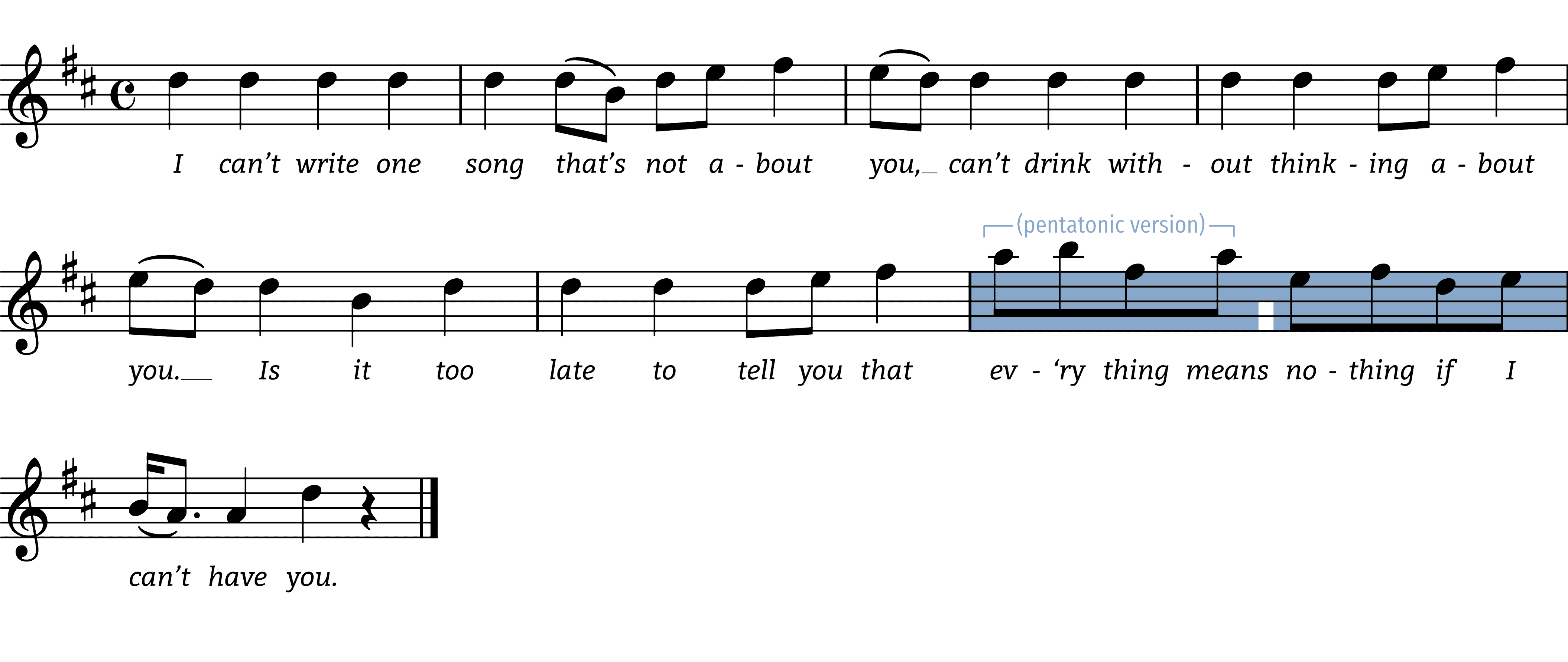 cant-have-you melodic figures