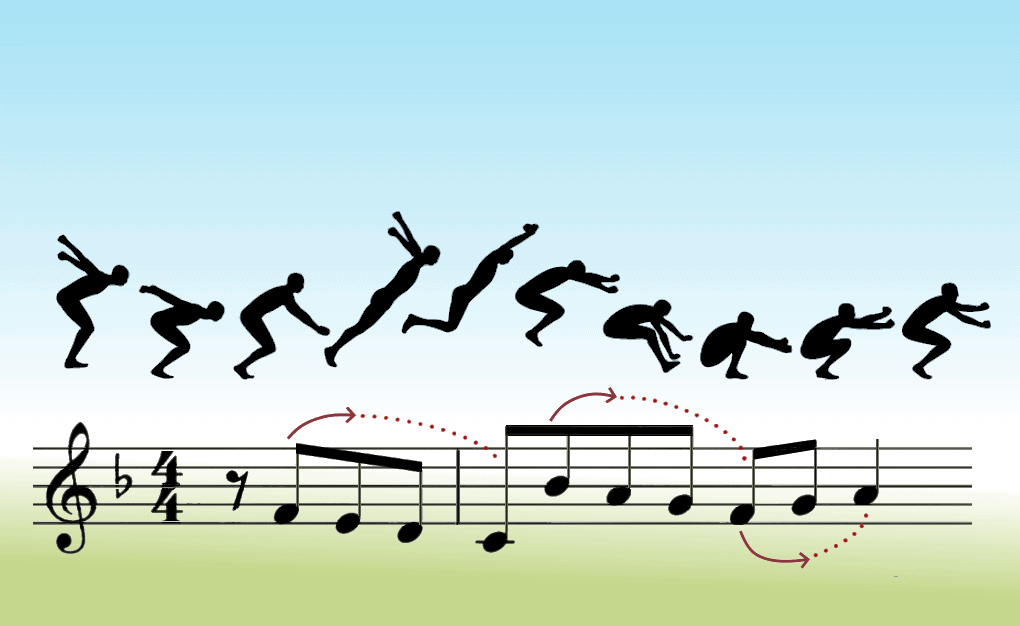 jumper-silhouette over rhythm