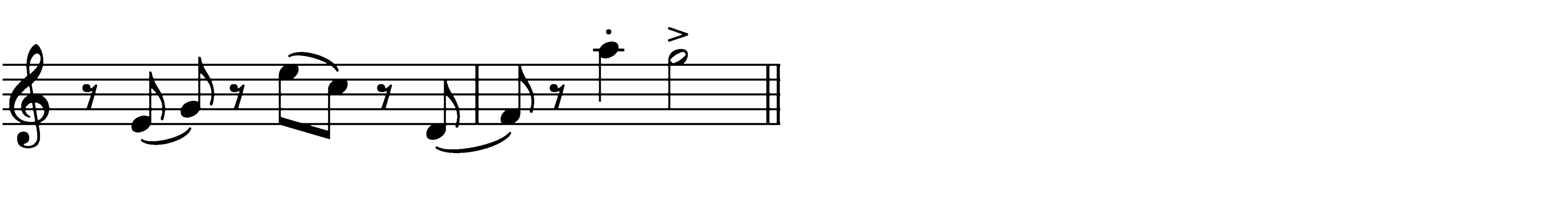 melodic gesture on and off