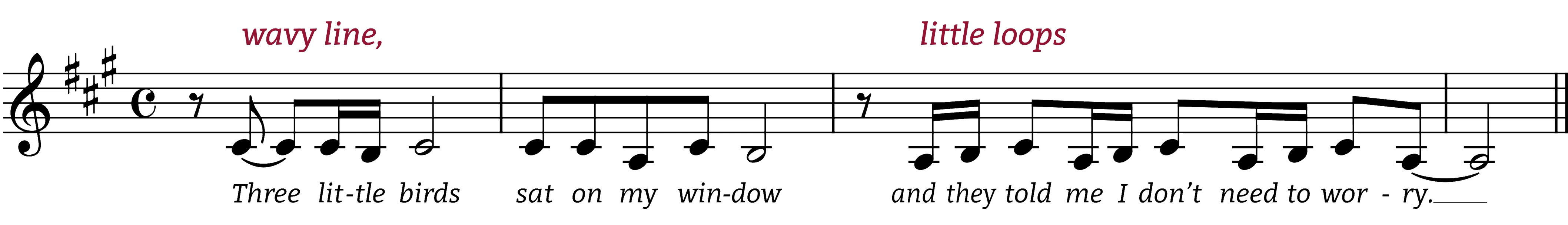 put-your-records-on melodic figures