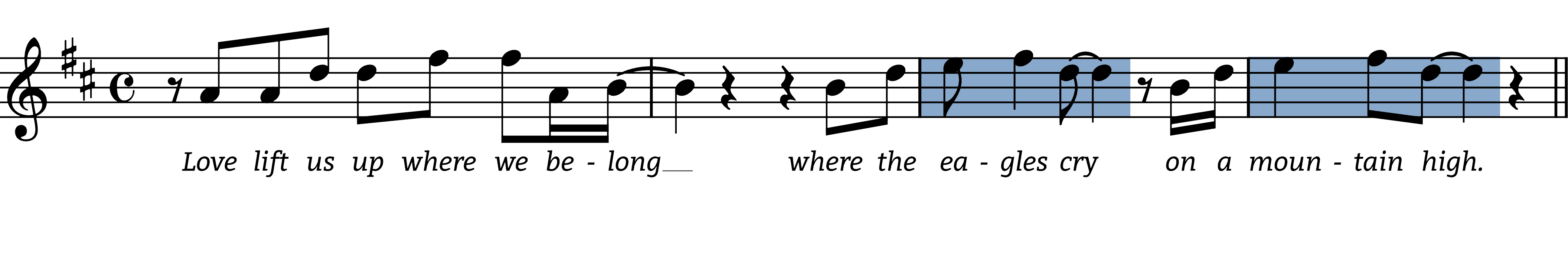 up-where-we-belong melodic figures