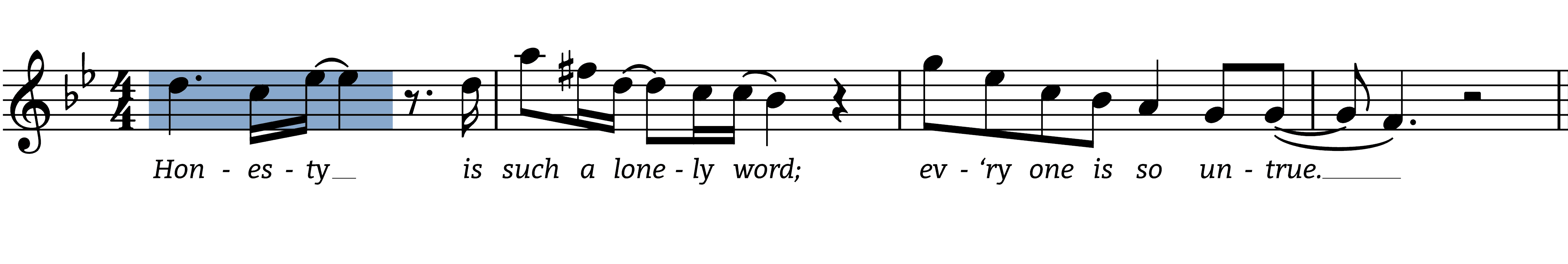 honesty billy joel melodic figures