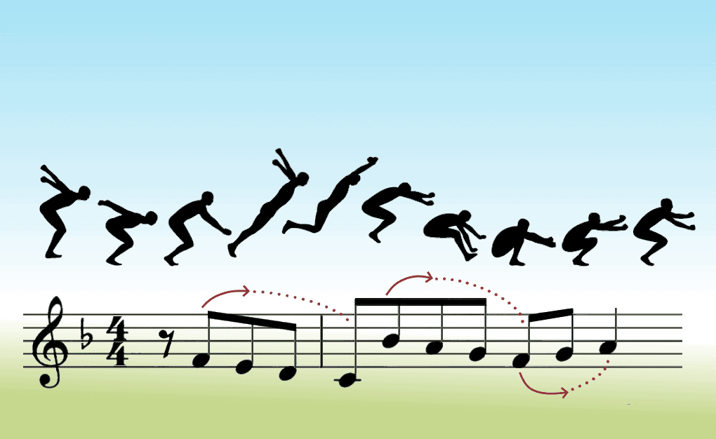 jumper-silhouette over rhythm