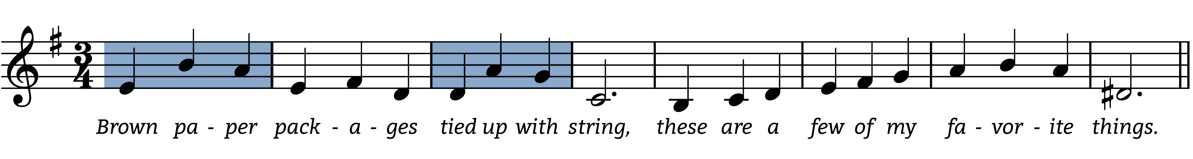 my-favorite-things melodic figures