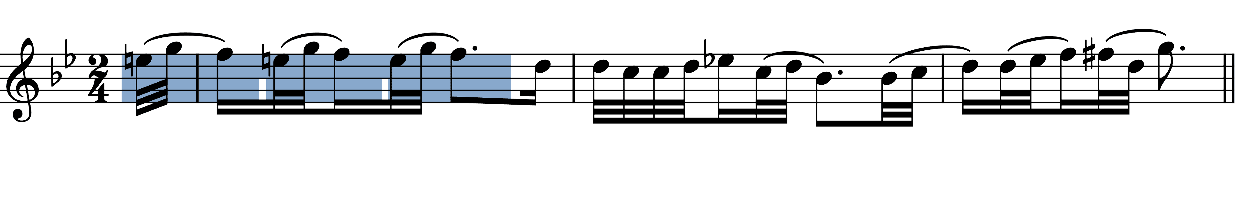 beethoven-symphony-8-ii melodic figures