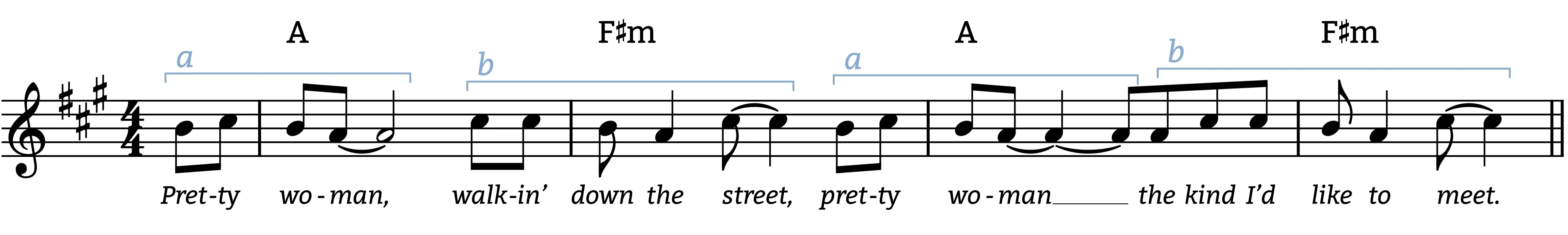 pretty-woman-motives melodic figures